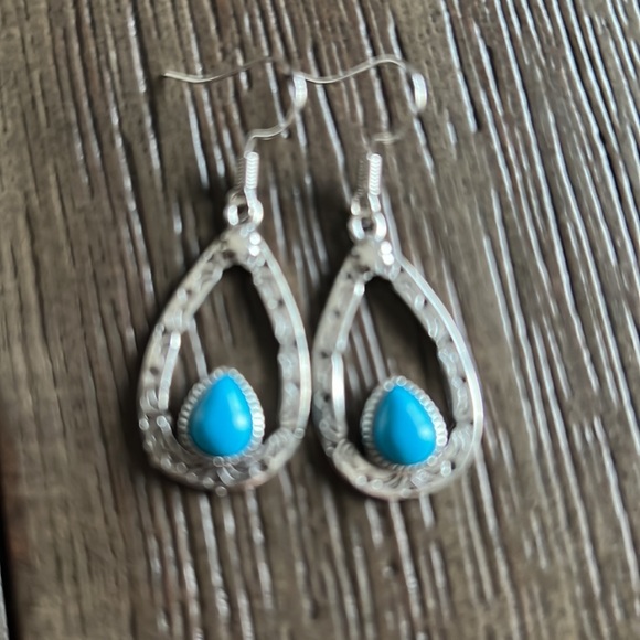 TURQUOISE WOMEN’S EARRINGS - Picture 8 of 8